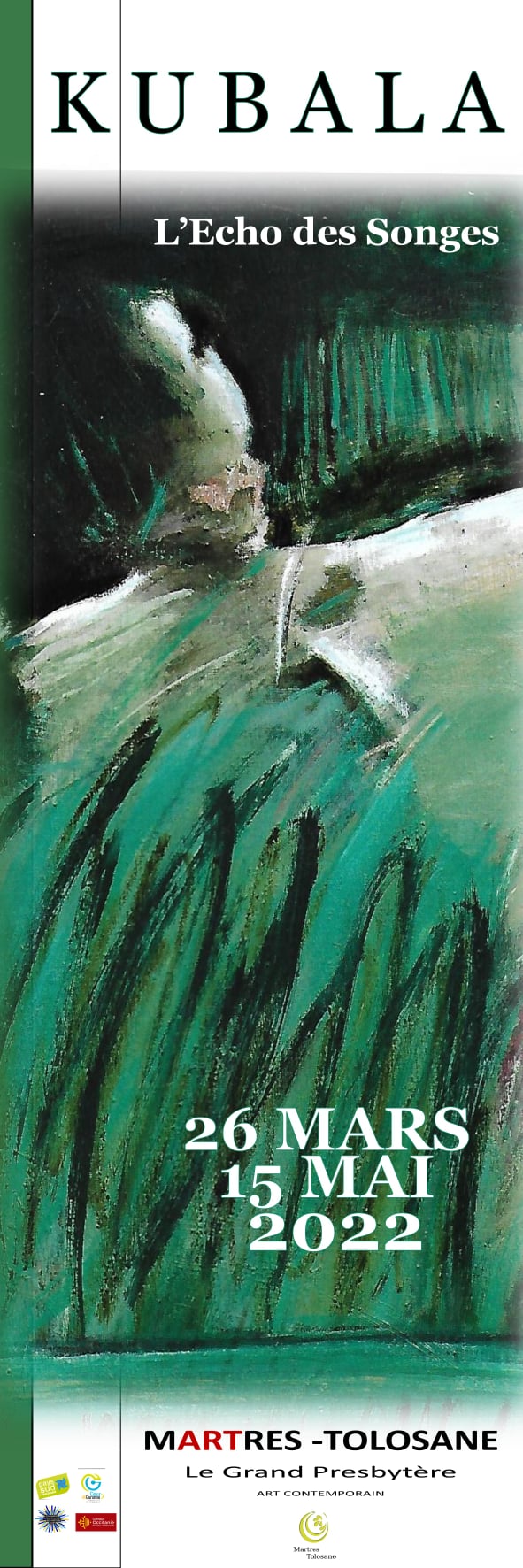 Affiche de l'exposition "L'Écho des Songes" au Grand Presbytère.