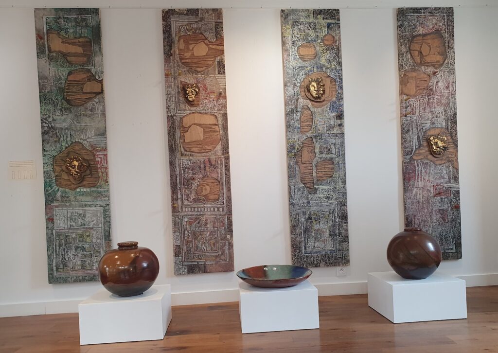 Oeuvres d'art en exposition au Grand Presbytère, Salle Martres Tolosane.