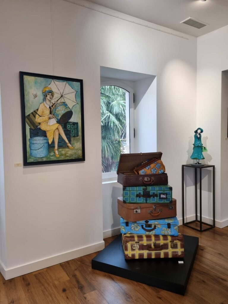 Œuvre exposée à la Salle d’exposition Martres Tolosane, Le Grand Presbytère.