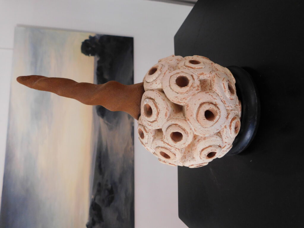 Sculpture exposée au Grand Presbytère, Salle d’exposition Martres Tolosane.